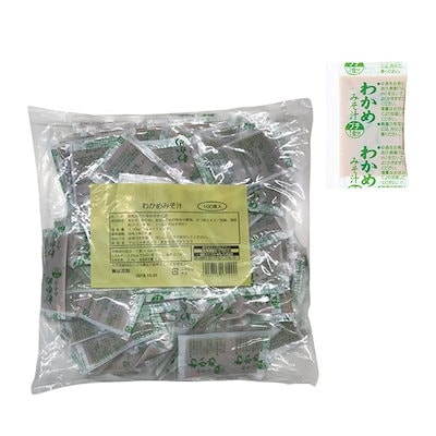 他サイト： マルコメ 業務用 生みそ汁 わかめ 即席味噌汁 100食の商品画像