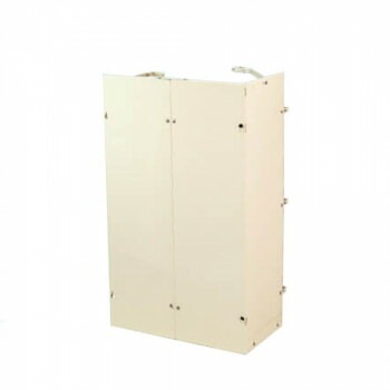 日晴金属 LP GUARD （LPガスボンベガード）隔壁パネル（L型/50kg容器1～2本用） LP-KL50