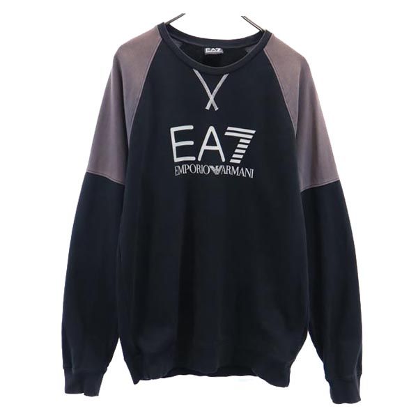 長袖 スウェット トレーナー L 黒系 裏起毛 メンズ 6,455円