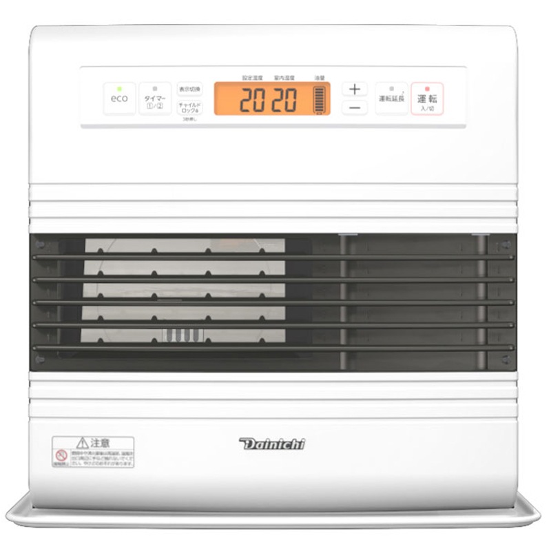 ダイニチ DAINICHI 家庭用石油ファンヒーター スノーホワイト 15畳 9L 40秒着火 PSC対応 FW-5724GR (W)