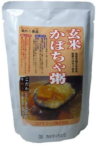 コジマフーズ 玄米かぼちゃ粥*200g*20ヶケース販売品