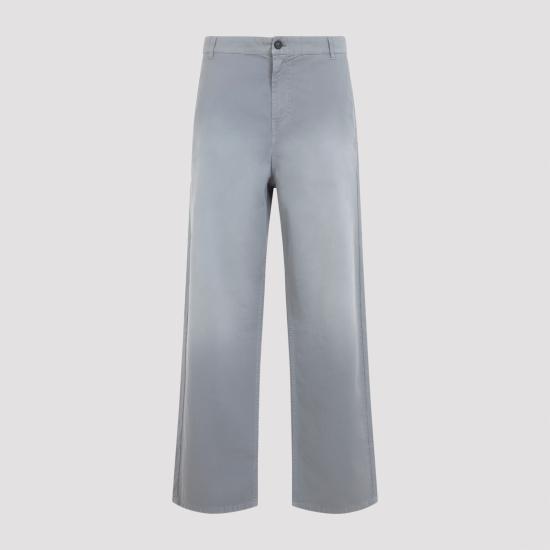 MIU MIU Women Straight Pants MP1970SOOO 19R3 F0276 ACCIAIO