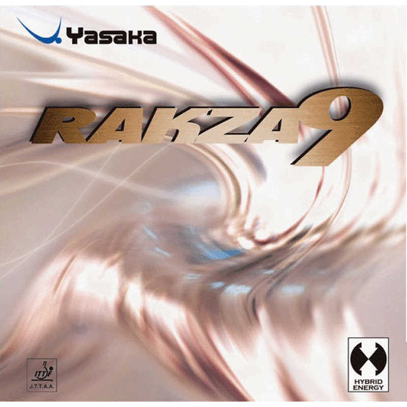 ヤサカ　裏ソフトラバー ラクザ9 RAKZA9 中厚 黒 [裏ソフト /スピード]　B80