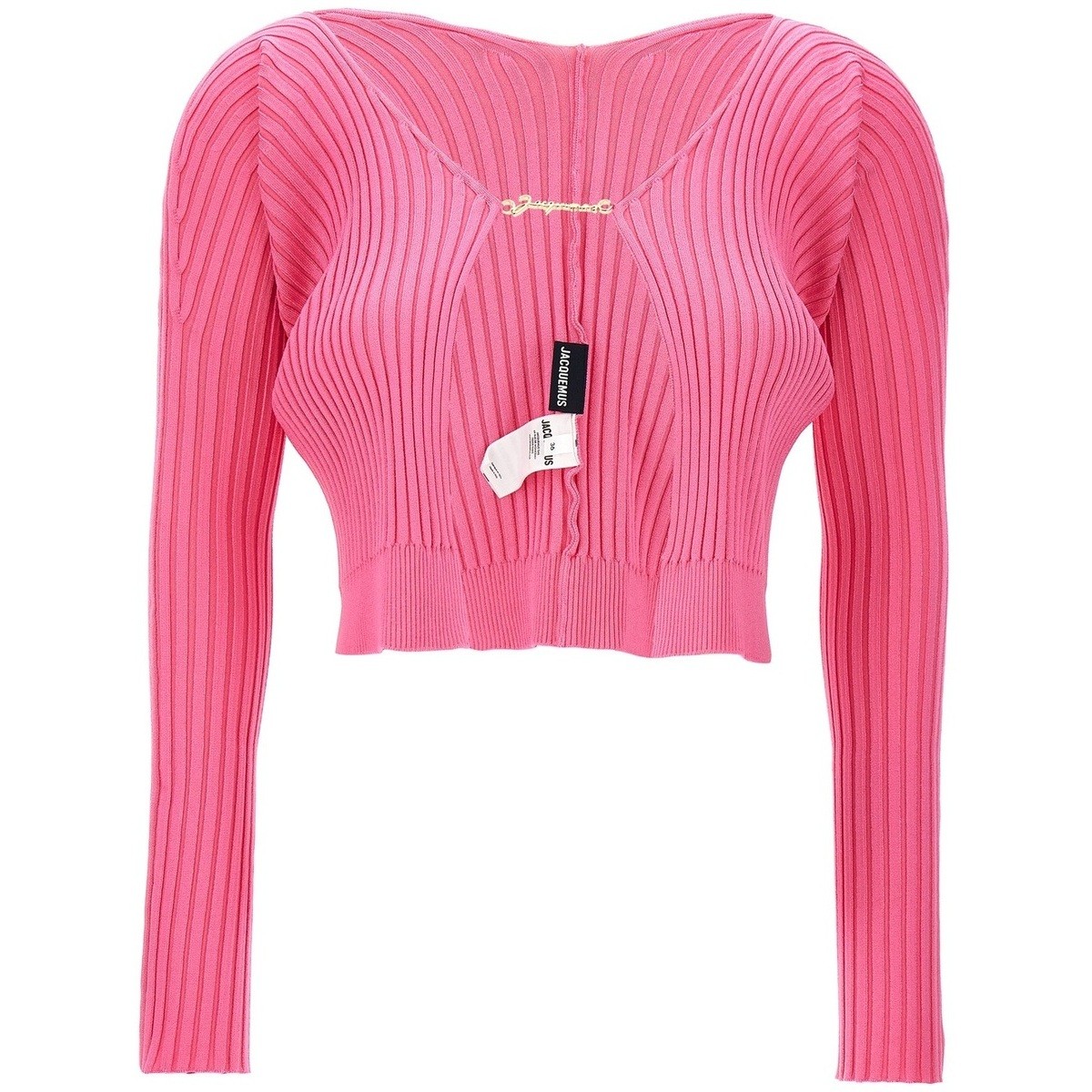 22H223KN5002190NEONPINK パープル 春夏2024 ニットウェア レディース ju