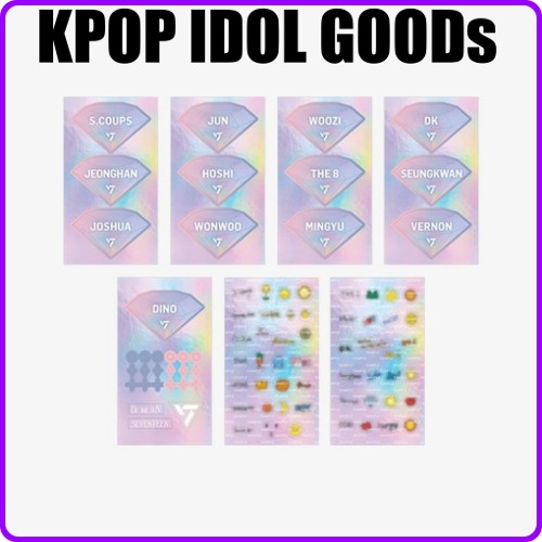 デコステッカーセット SEVENTEEN グッズ 韓国アイドル