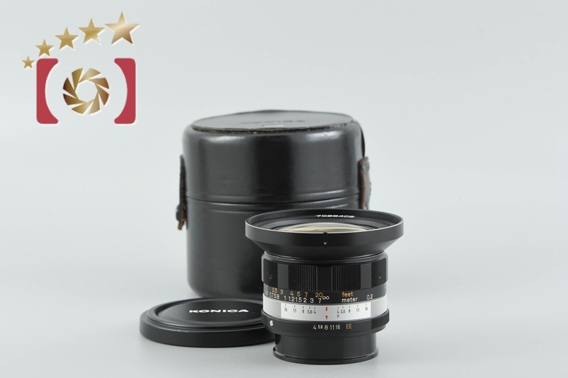 Konica コニカ HEXANON 21mm f/4 EE