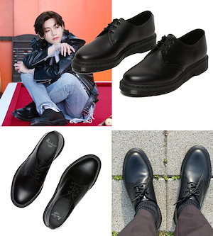 Qoo10] ドクターマーチン Dr. Martens BTS V着用