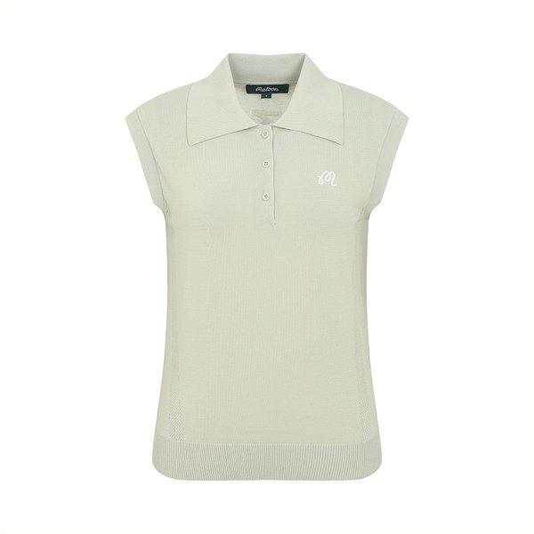 [マルボン公式] カラニットスリーブレス BEIGE (WOMAN)