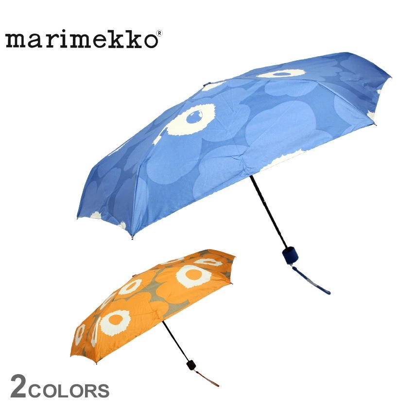 折りたたみ傘 94136-218 94136-551 折り畳み 折畳 雨傘 ウニッコ アンブレラ 手動式 誕生日プレゼント ギフト おしゃれ オレンジ ブルー 青