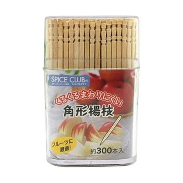 （まとめ）大和物産 角形楊枝 1パック（300本）[x50セット]