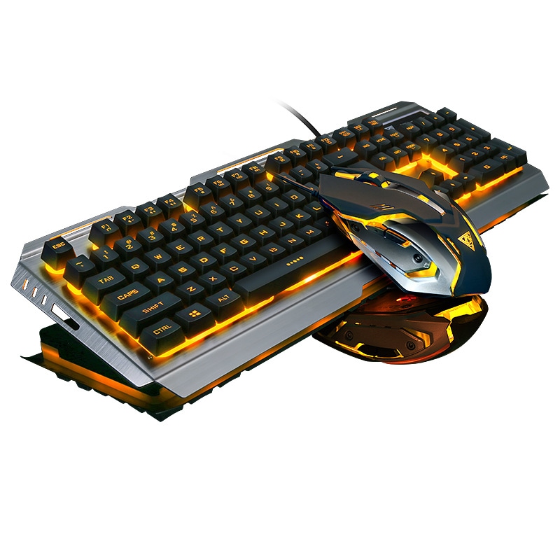 V1マニピュレーターフィールキーボードとマウスセットノートブックデスクトップ有線ゲーミングキーボード