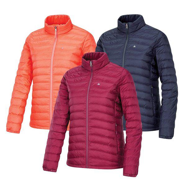 女性グースキルティング軽量登山パッド入りジャンパーKQ19J67002
