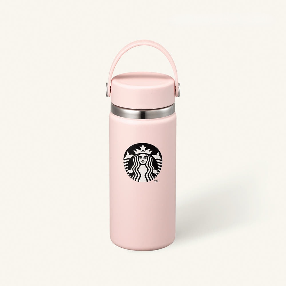 韓国スターバ限定 SS ハイドロ フラスコ ピンク タンブラー 473ml