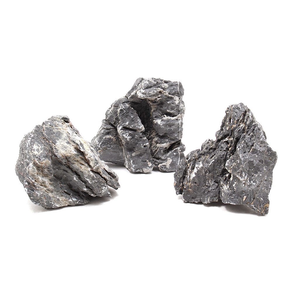 形状お任せ　白流石　Ｌサイズ（約１８ー２３ｃｍ）　３個　アクアリウム　レイアウト素材　ＣＲＣ21―20―84―00―00