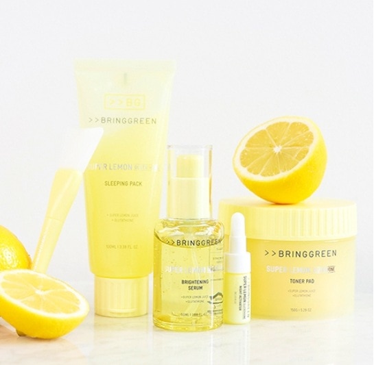 9 [NEW] スーパーレモングルタチオン3点セット(セラム50ml+スリーピングパック100ml+トナーパッド90+詰め替え90)
