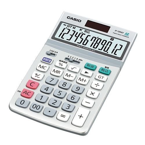 （まとめ買い）カシオ電卓 JF-120GT-N JF-120GT-N 00069585 [x3]