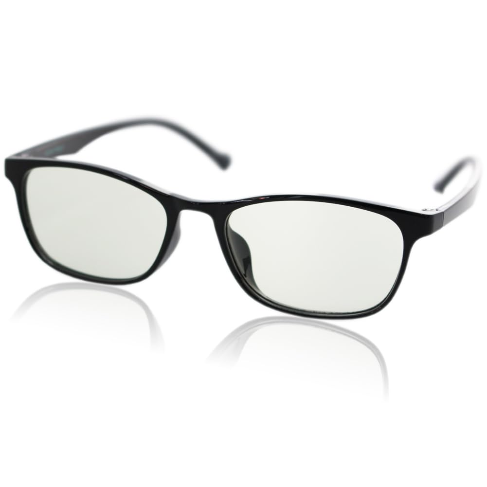 [エイトトウキョウ] サングラス ブルーライトカット メガネ 軽量 スクエア ウェリントン UVカット [ 鯖江メーカー企画 ] IRUV1000-2101