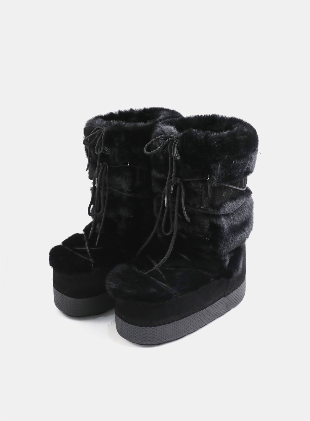 【BADBLOOD】 ESKIMO BOOTS TALL PLATFORM : BLACK