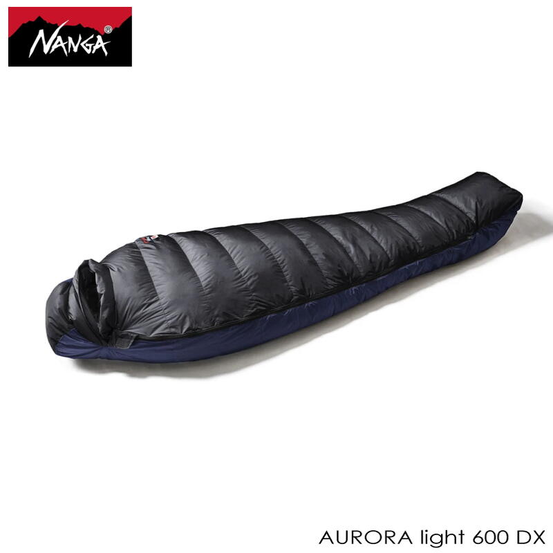 正規品 定番 寝袋 オーロラライト600DX ブラック レギュラーサイズ N16DBK13 NS2244-2A007 38,610円