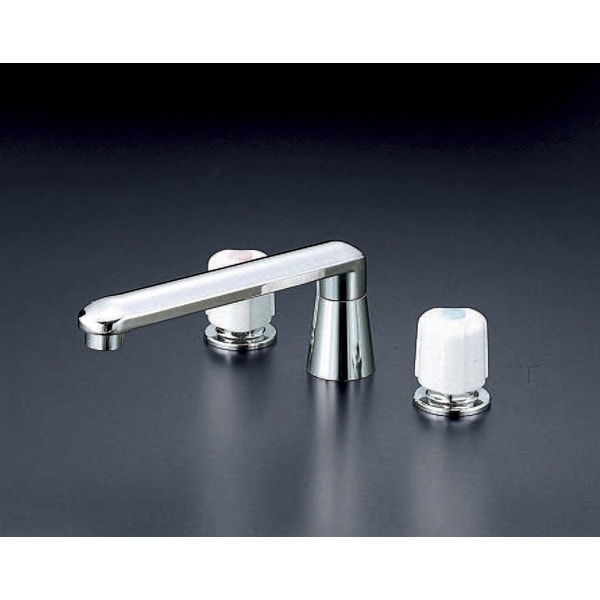 KM82 2ハンドル混合栓 ユニオン接続