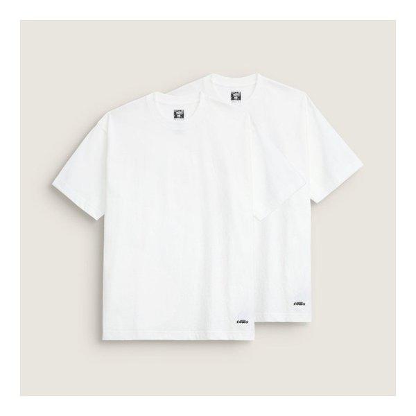 スケート半袖Tシャツ2枚組 アーティバ VN000R3BWHT