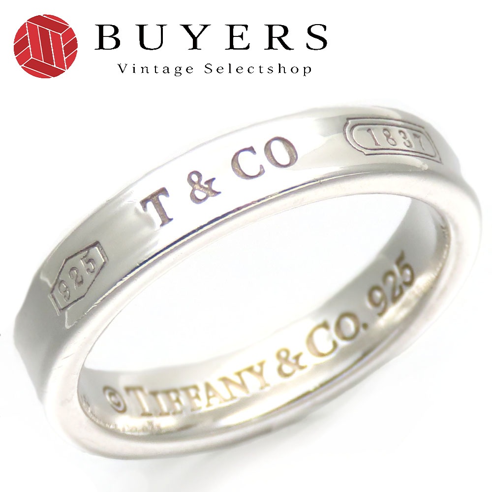 中古 リング・指輪 1837 ナロー シルバー925 約4.29g シルバー 約＃12 アクセサリー レディース 女性 23,100円