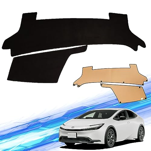 WeCar ダッシュボードマット トヨタ PRIUS プリウス 60系 ZVW60 MXWH60 専用 ダッシュマット ダッシュボードカバー 紫外線パッド ズレ防止 滑り止め付き 日焼け対策 車種専用