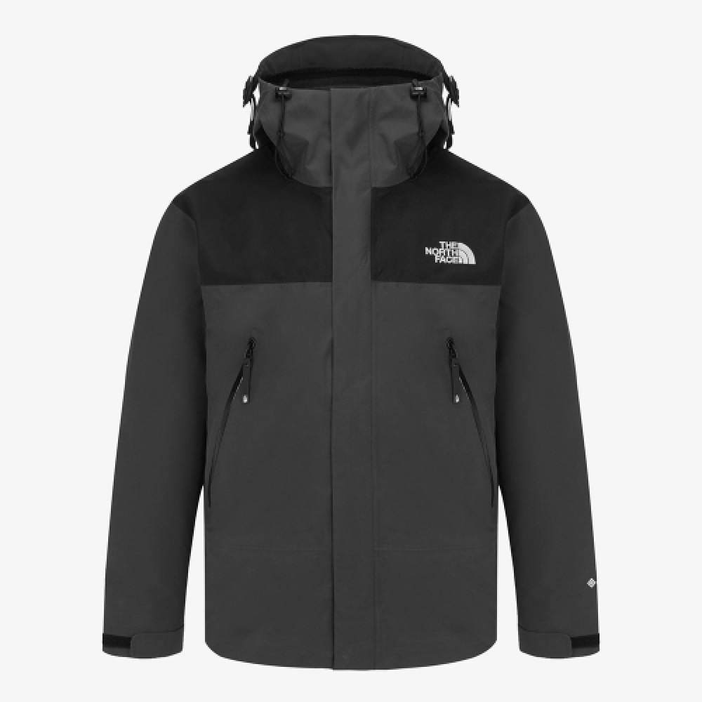 ザ・ノース・フェイス メンズ ゴアテックス マウンテン 3L ジャケット_CHARCOAL NJ2GR03A