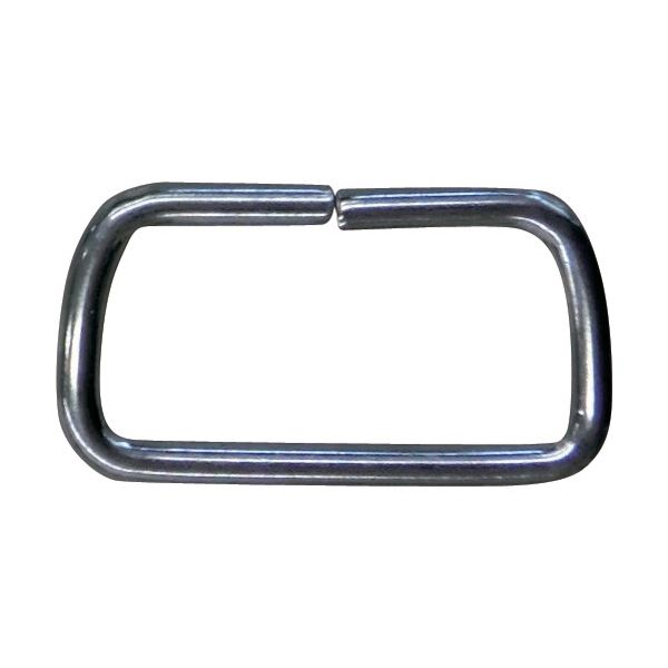 (まとめ) TRUSCO ゴムロープ用D環 TGR-17KD 1パック(5個) (×30セット)