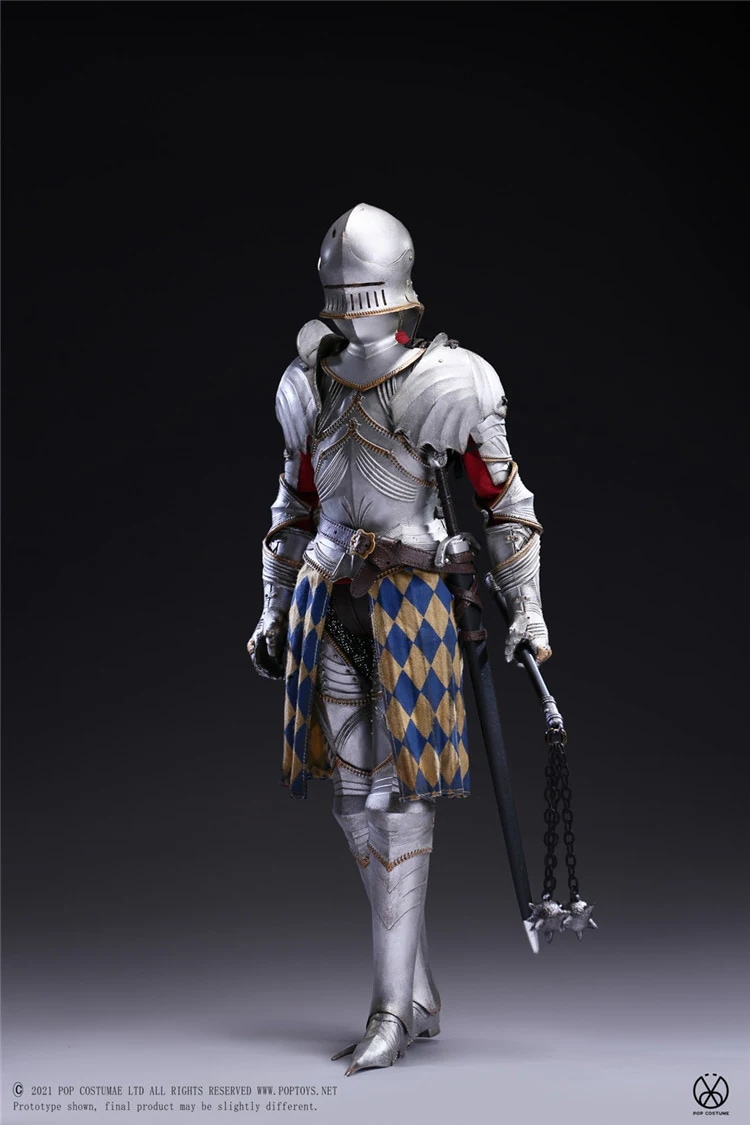 SALE!POPTOYS 1/6 ゴシックナイト 女騎士 銀甲版 未開封新品 ALS016 騎士 The Era of Europa War Gothic Knight アクションフィギュアTOYS