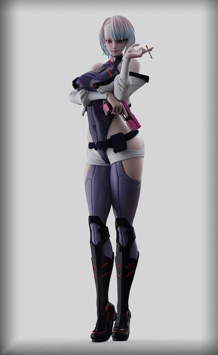 ルーシー フィギュア 1/6スケール 塗装済み完成品 ガレージキット A.S 限定販売 スタチュー