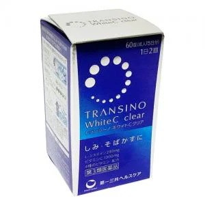 他サイト： 送料無料 トランシーノ ホワイトCクリア 240錠 第3類医薬品 transino 240 第一三共ヘルスケア 約2ヶ月分 しみ そばかす 日焼け かぶれ 色素沈着改善の商品画像
