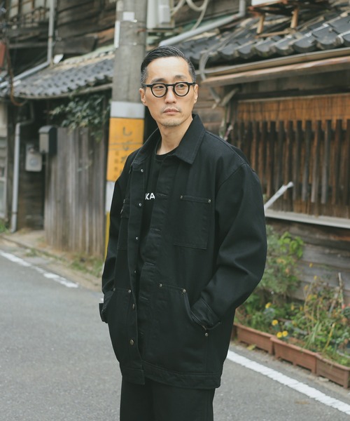 カバーオール PRISON BLUES プリズンブルース YARD COAT メンズ