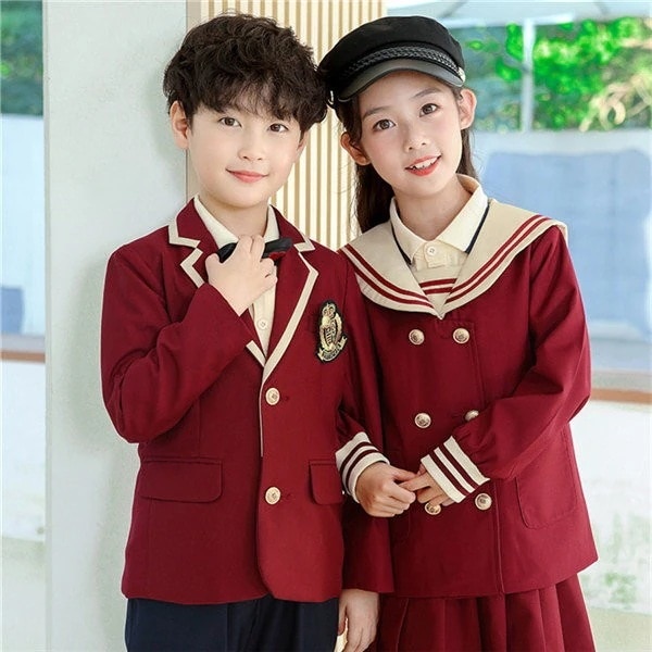 【激安本日限定】生徒制服 入学式 フォーマル スーツ 女の子 男の子 赤 フォーマル スーツ 入学式 七五三 セット キッズ ジャケット 長袖 七五三 卒園式 フォーマルスーツ キッズ オシャレ 子供