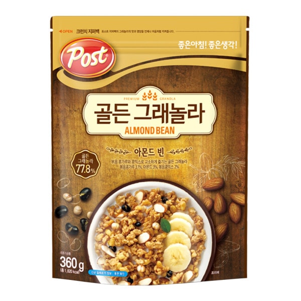 ポスト/ゴールデングラノーラ/アーモンド/ビーン/360gx6