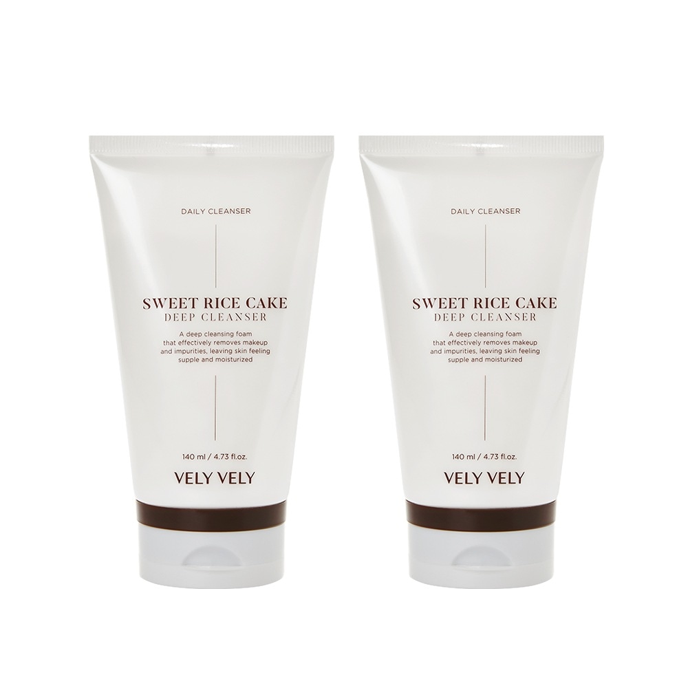 ブリブリ もち米餅ディープクレンジング洗顔料クレンジングフォーム 140ml+140ml