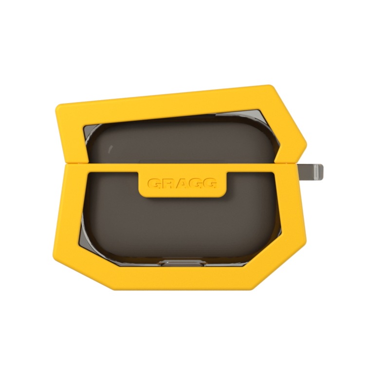 【GRAGG】 LANDING CORNER CASE - YELLOW イヤホンケース 正規品