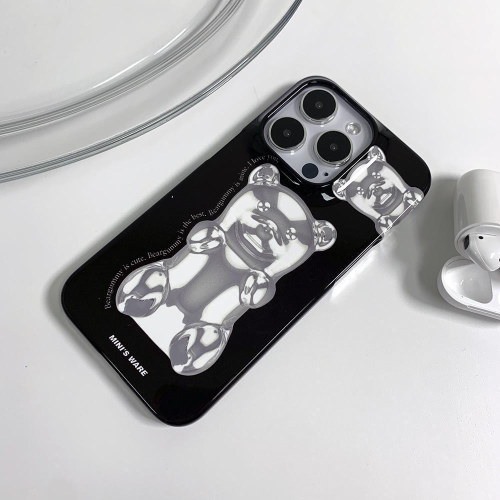 mini s ware METALLIC GLOSSY SLIM CASE_