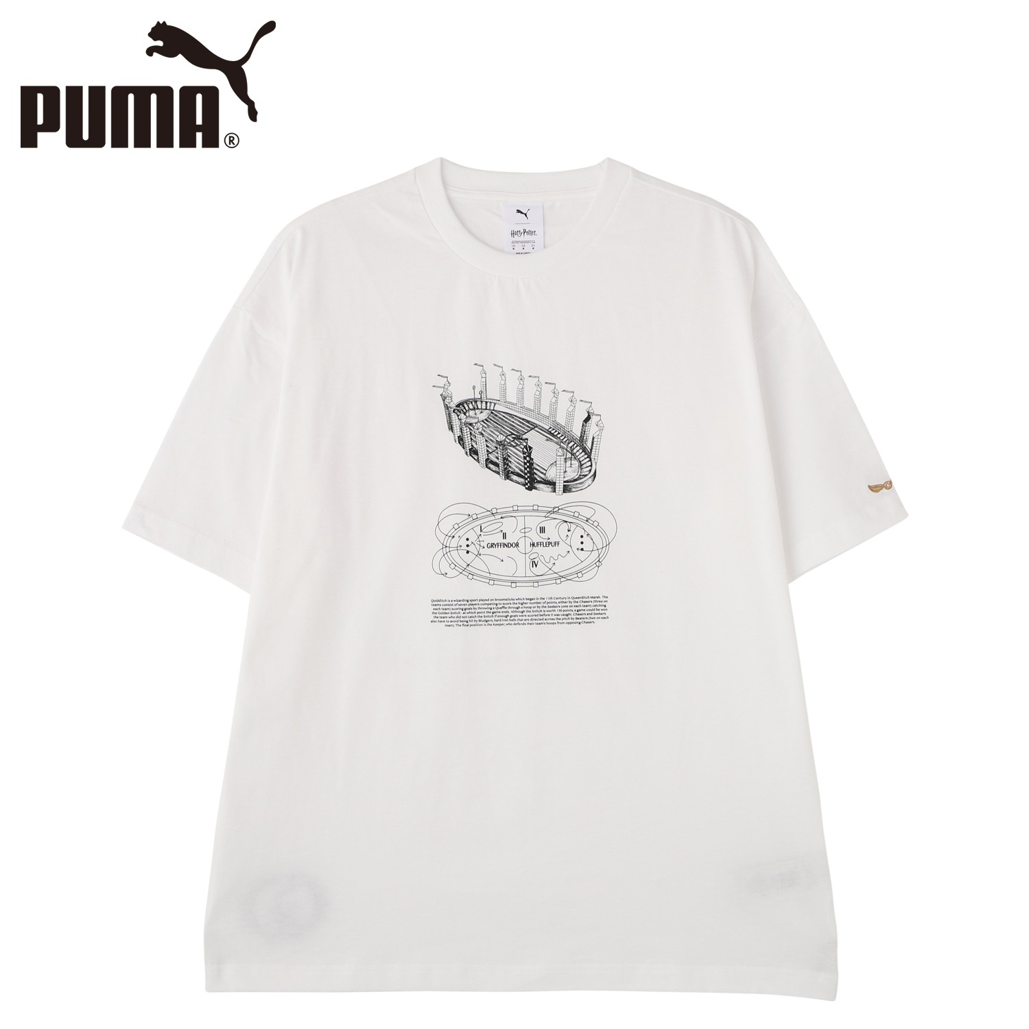 Tシャツ 半袖 ショートスリーブ ハリー・ポッター オーバーサイズ メンズ レディース HARRY POTTER OVERSIZED 630092