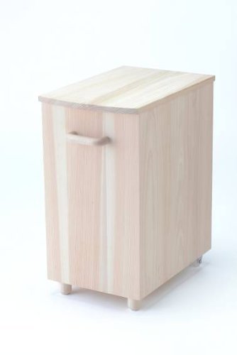 ウメザワ 木製 桧 ひのき 米びつ 10kg 日本製 191540