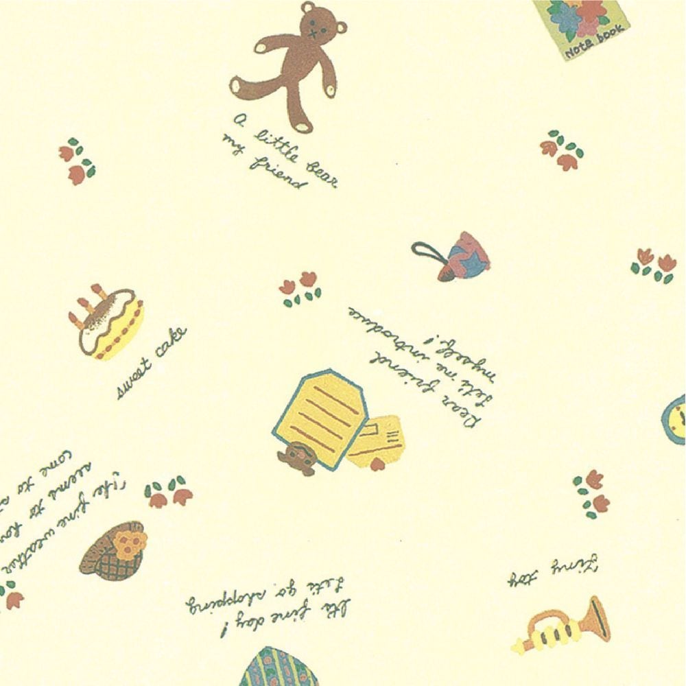 （まとめ買い）ササガワ 包装紙 ベビー/キッズ柄 ディアフレンド 半才判 50枚入 49-1322 [x3] 7,615円