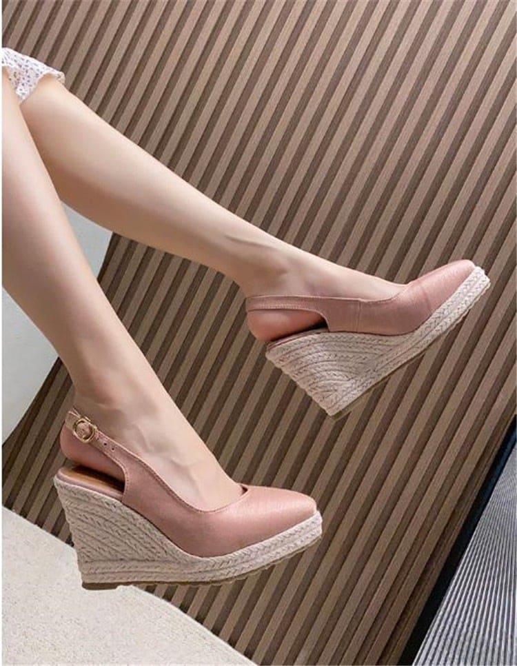【急速出荷!】見て可愛い!履いて楽チンな大人気 早い者勝ちc 女性 気質 百掛け 厚底 ウェッジソール エレガント 大人気 新スタイル サンダル ピンヒール シューズ