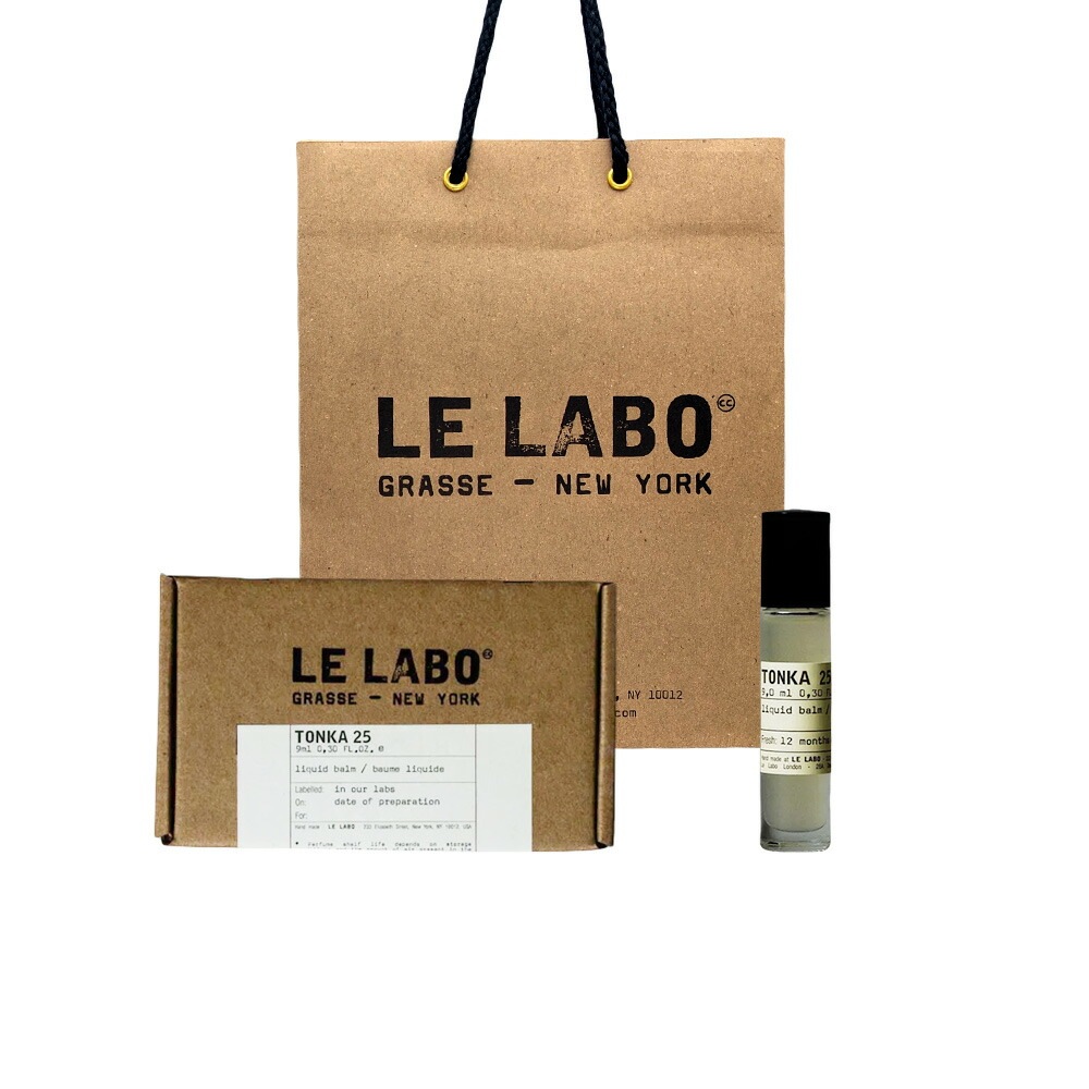 【国内正規品】Le Labo ル ラボ LIQUID BALM (リキッド バーム) TONKA 25 (トンカ25) 9mL ショッパー付き プレゼント　ギフト 【公式BOXラッピング】紙袋ショッ 13,712円