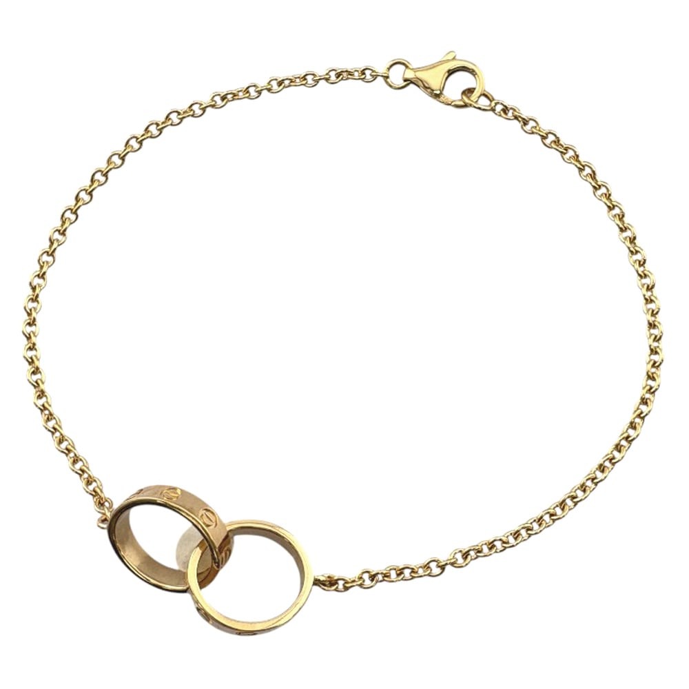 カルティエ ベビーラブ ブレスレット 18金 K18イエローゴールド CARTIER 中古 美品