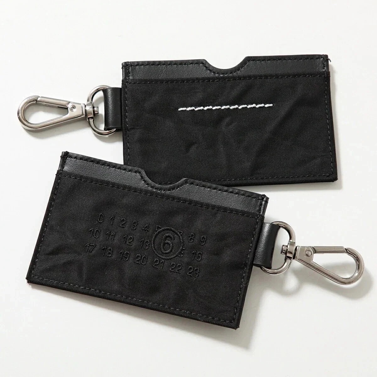 MM6 エムエムシックス メゾンマルジェラ カードケース SA5UI0019 P6994 メンズ Numeric カードホルダー フック付き ミニ財布 T801 【mega】