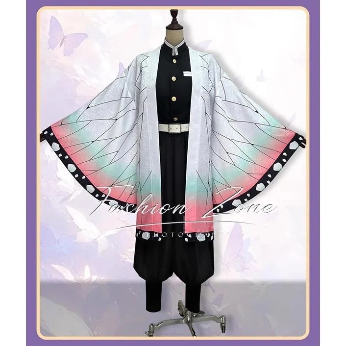 【品質良い 大好評中】大人気N0.1 胡蝶 しぶ コスプレ衣装 ウィッグ 靴 道具 cos ハロウィン 演出服 変装