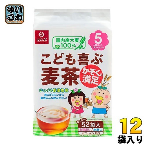 はくばく こども喜ぶ麦茶 416g(8g×52袋) 12袋入