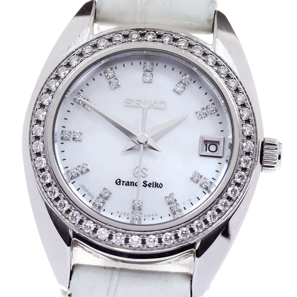 セイコー SEIKO STGF091/4J52-0AD0 グランドセイコー ダイヤベゼル インデックスダイヤ クォーツ レディース _821937【中古】