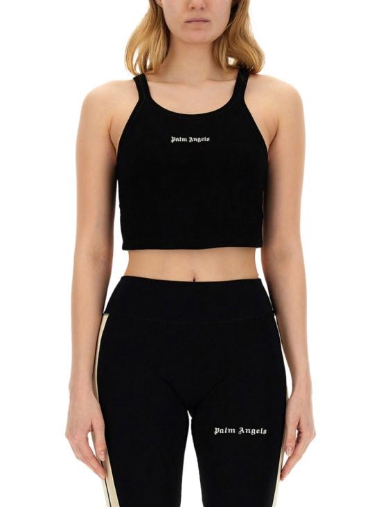 PALM ANGELS Women Tops PWAD060 S24FAB0021003 Black