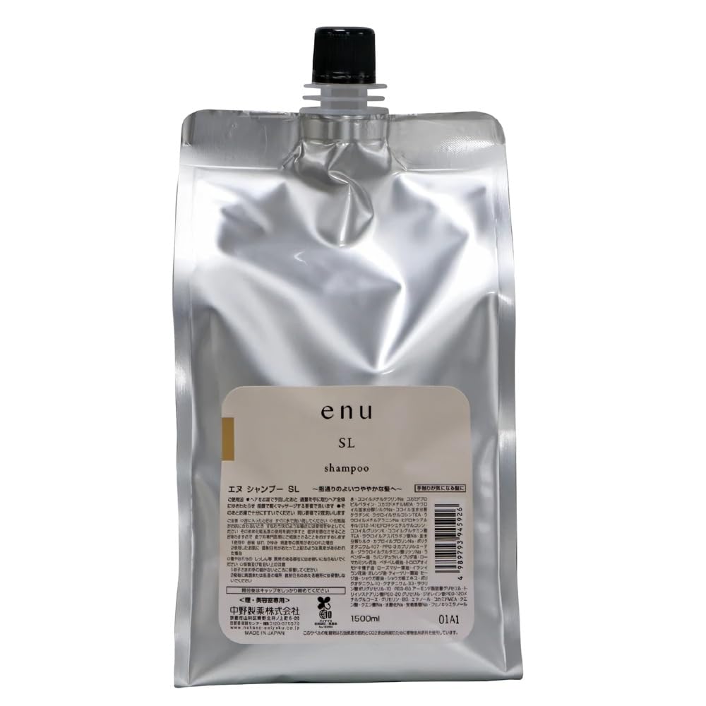 中野製薬 enu(エヌ) シャンプー SL 1500ml レフィル